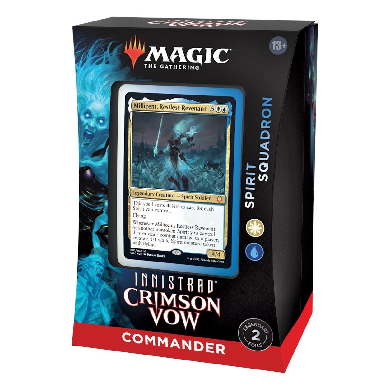 Image for Innistrad: Crimson Vow Commander Deck - Spirit Squadron - Magic: The Gathering