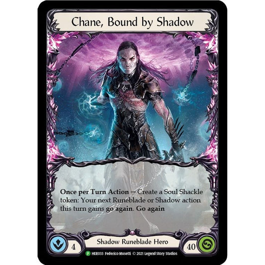 Image for Chane, Bound by Shadow - HER033 (HER033) (PR) - Flesh and Blood TCG
