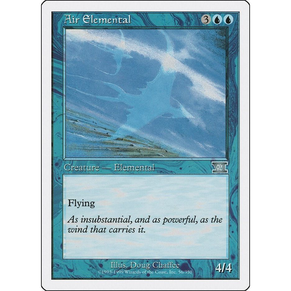 Image for Air Elemental (56) (6ED) - Magic: The Gathering