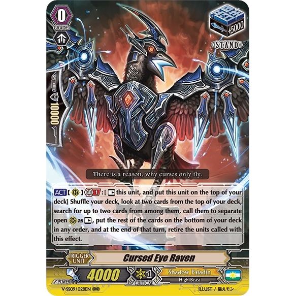 Image for Cursed Eye Raven (V-SS09/028EN) (V-SS09) - Cardfight Vanguard