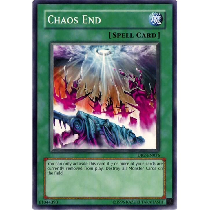 Image for Chaos End (DR2-EN036) (DR2) - YuGiOh