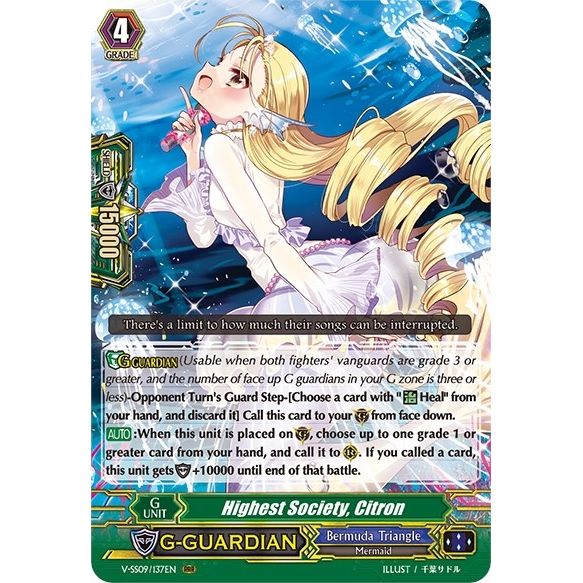Image for Highest Society, Citron (V-SS09/137EN) (V-SS09) - Cardfight Vanguard