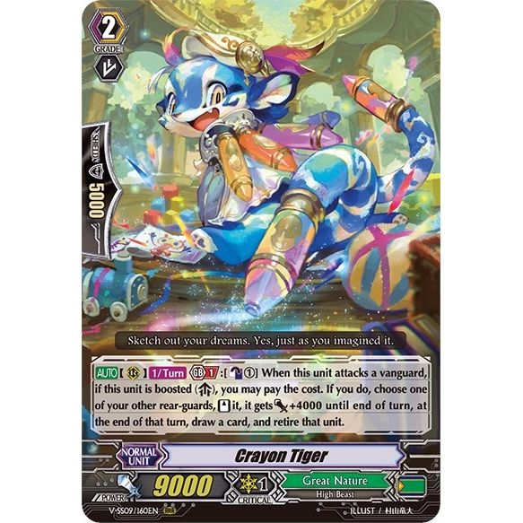 Image for Crayon Tiger (V-SS09/160EN) (V-SS09) - Cardfight Vanguard