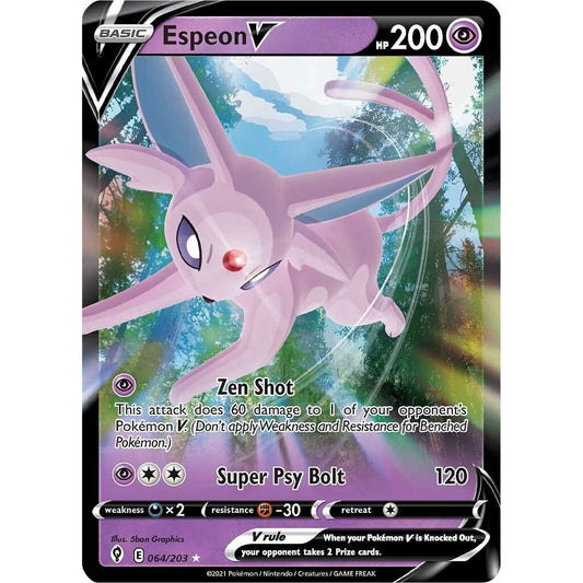 Image for Espeon V (064/203) (SWSH07) - Pokemon