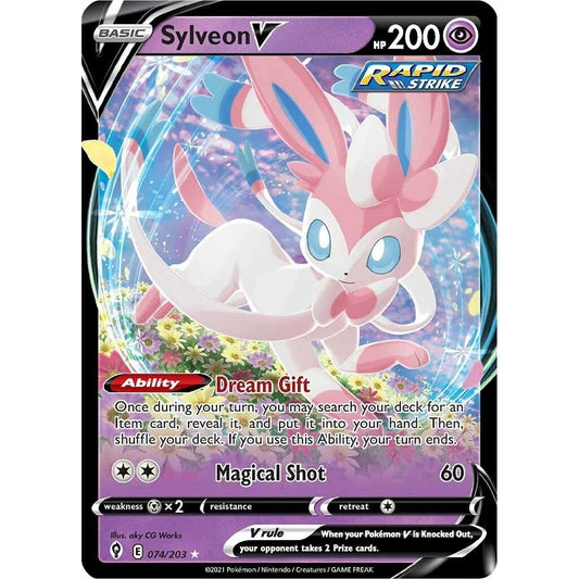 Image for Sylveon V (074/203) (SWSH07) - Pokemon