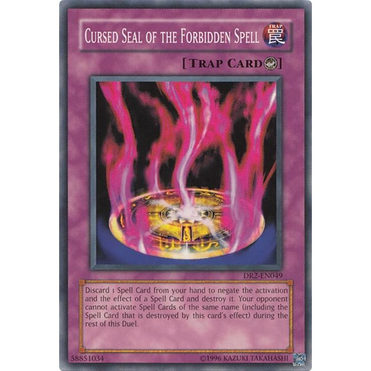 Image for Cursed Seal of the Forbidden Spell (DR2-EN049) (DR2) - YuGiOh