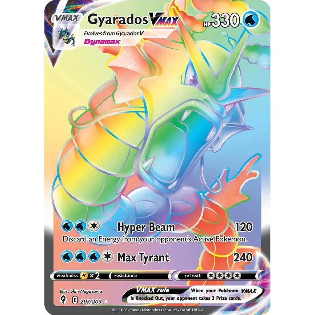 Image for Gyarados VMAX (Secret) (207/203) (SWSH07) - Pokemon