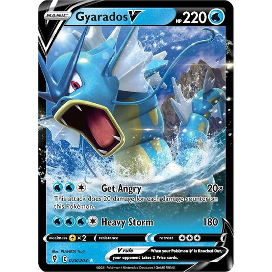 Image for Gyarados V (028/203) (SWSH07) - Pokemon