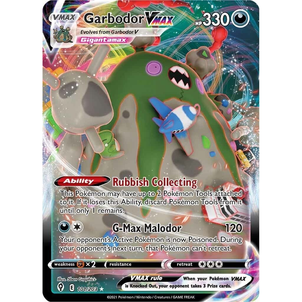 Image for Garbodor VMAX (101/203) (SWSH07) - Pokemon