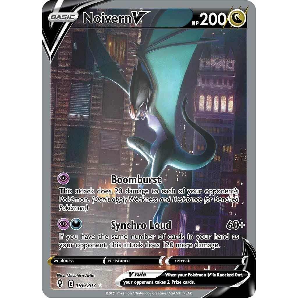 Image for Noivern V (Alternate Full Art) (196/203) (SWSH07) - Pokemon