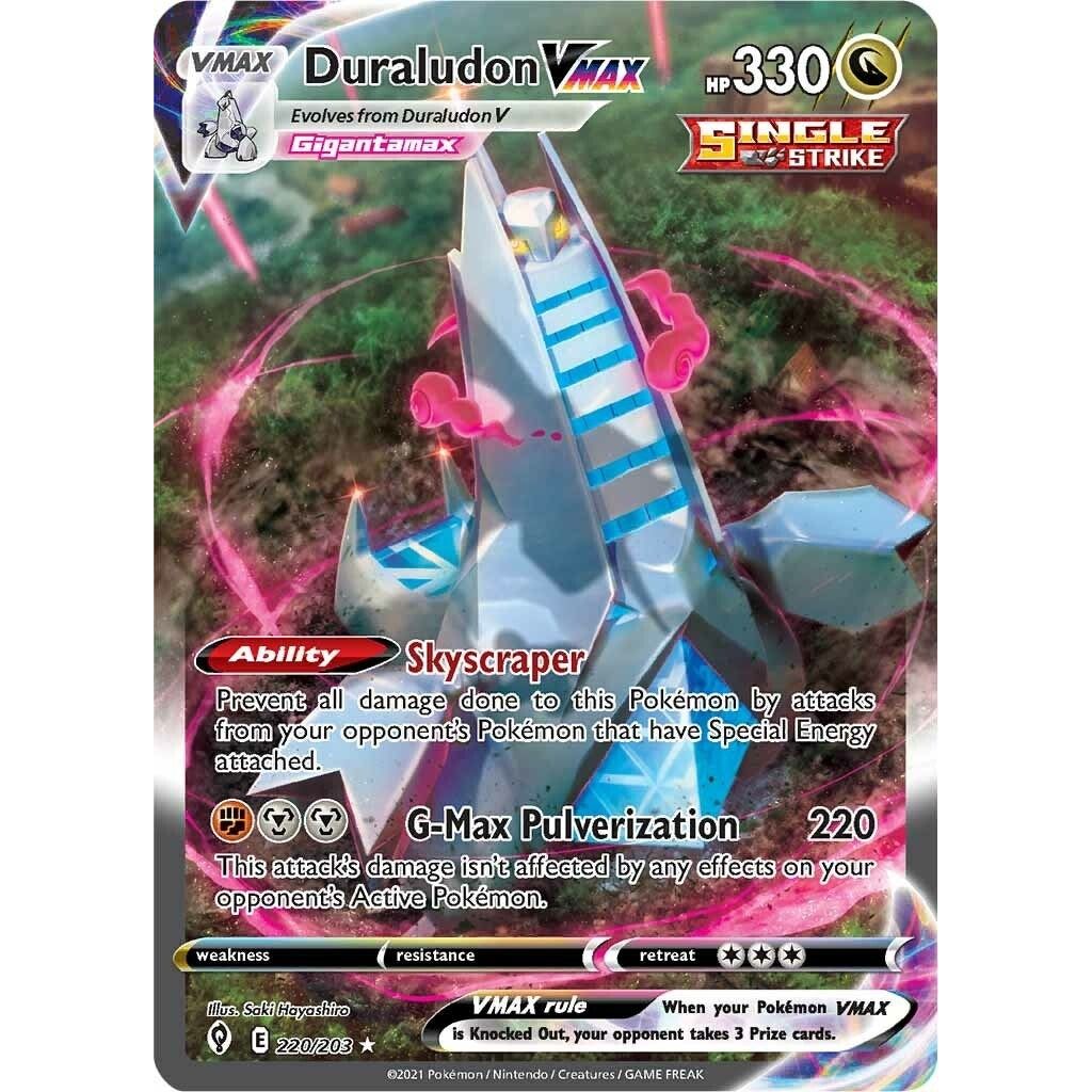 Image for Duraludon VMAX (Alternate Art Secret) (220/203) (SWSH07) - Pokemon