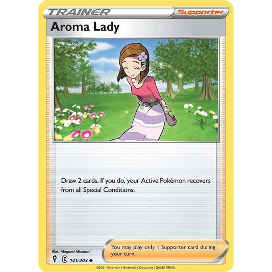 Image for Aroma Lady (141/203) (SWSH07) - Pokemon