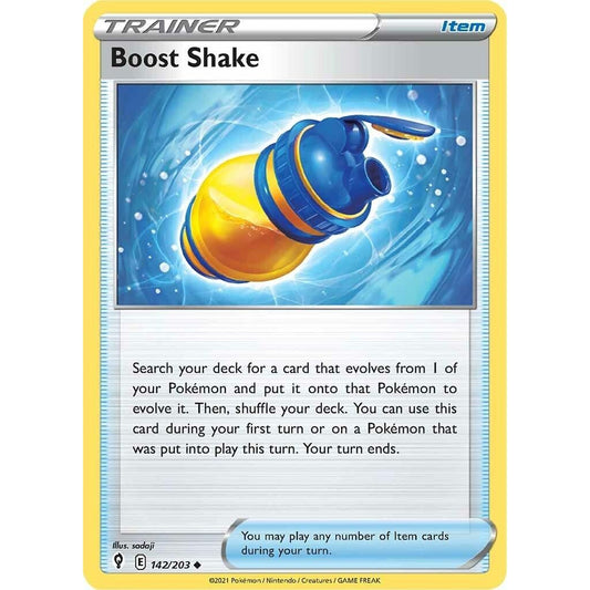Image for Boost Shake (142/203) (SWSH07) - Pokemon