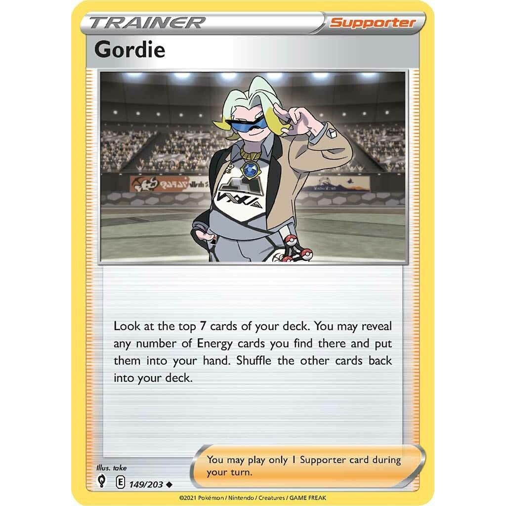 Image for Gordie (149/203) (SWSH07) - Pokemon
