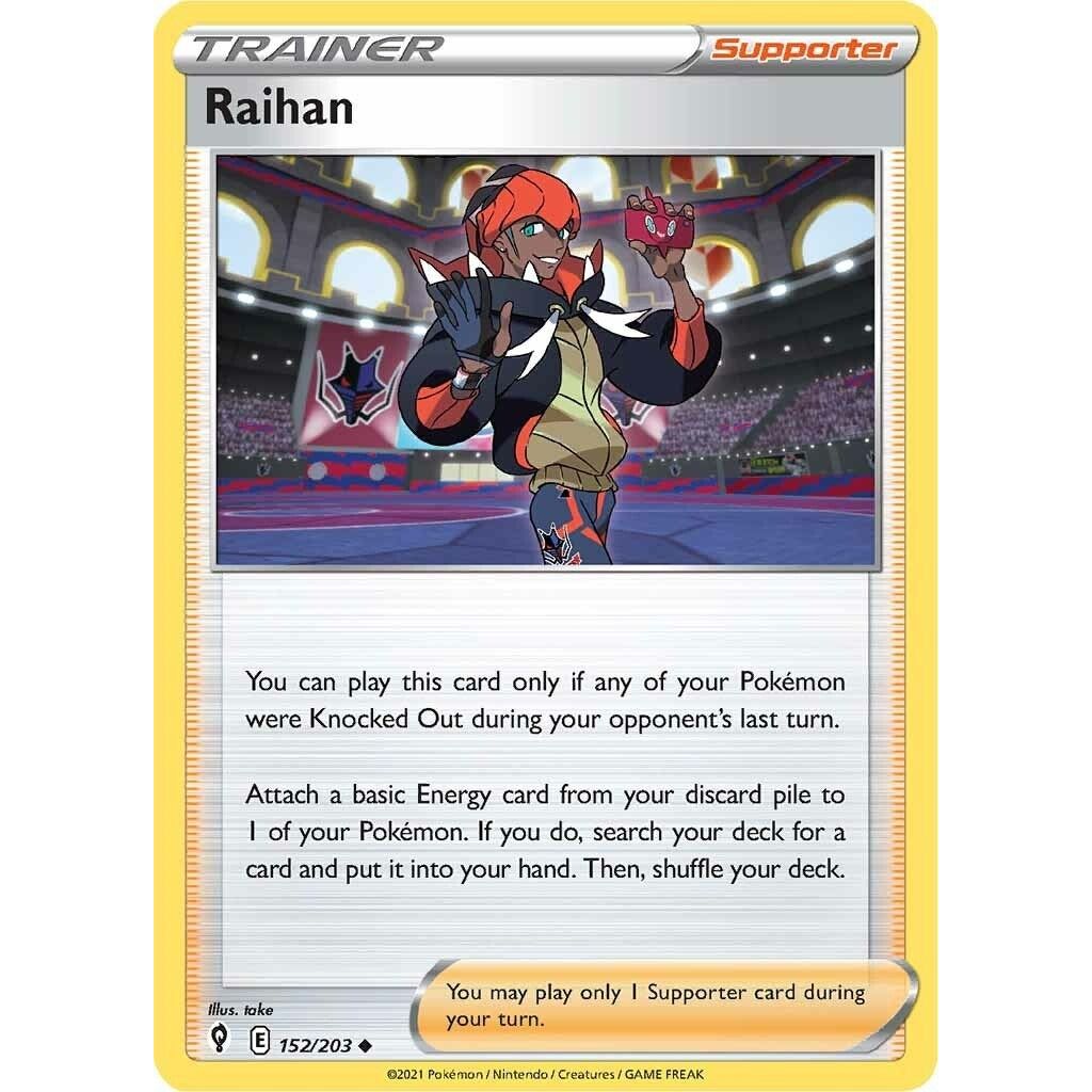 Image for Raihan (152/203) (SWSH07) - Pokemon