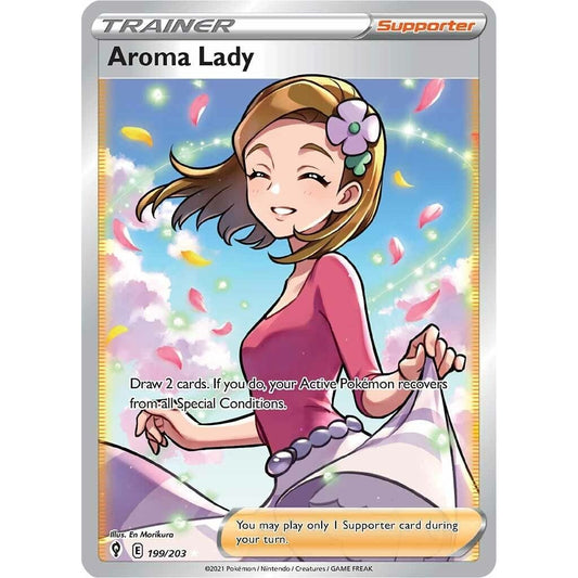 Image for Aroma Lady (Full Art) (199/203) (SWSH07) - Pokemon