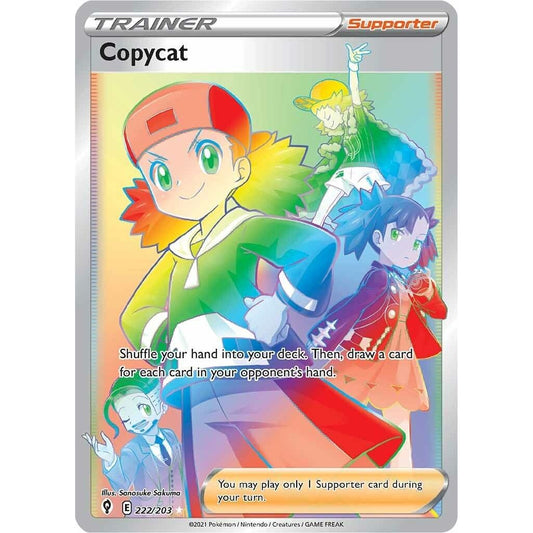 Image for Copycat (Secret) (222/203) (SWSH07) - Pokemon