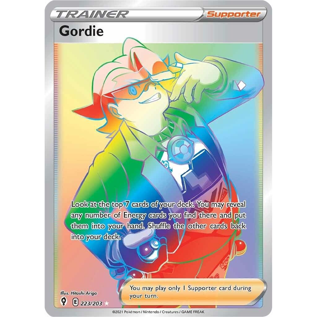 Image for Gordie (Secret) (223/203) (SWSH07) - Pokemon