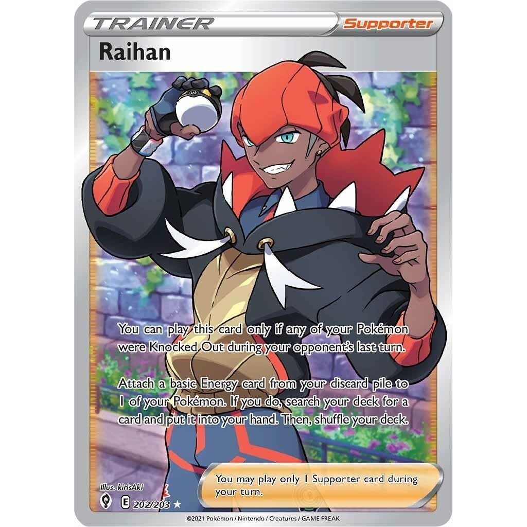 Image for Raihan (Full Art) (202/203) (SWSH07) - Pokemon