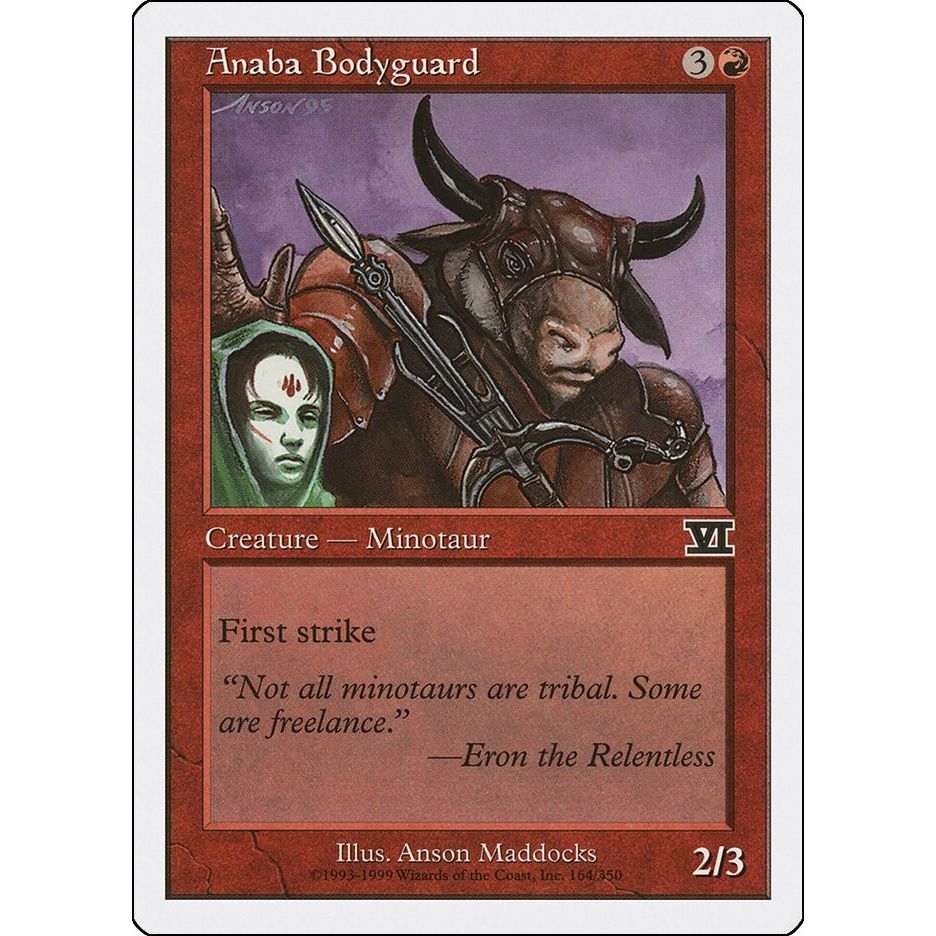 Image for Anaba Bodyguard (164) (6ED) - Magic: The Gathering