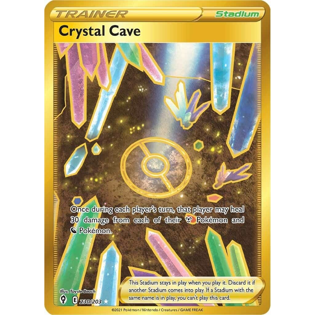 Image for Crystal Cave (Secret) (230/203) (SWSH07) - Pokemon