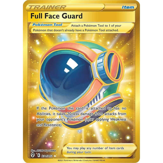 Image for Full Face Guard (Secret) (231/203) (SWSH07) - Pokemon