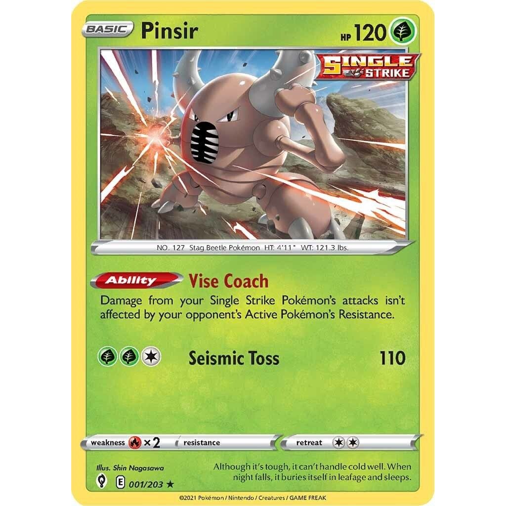 Image for Pinsir (001/203) (SWSH07) - Pokemon
