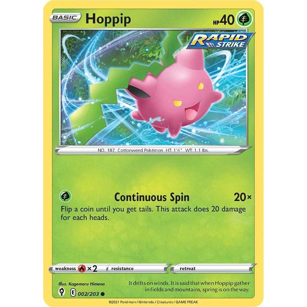 Image for Hoppip (002/203) (SWSH07) - Pokemon