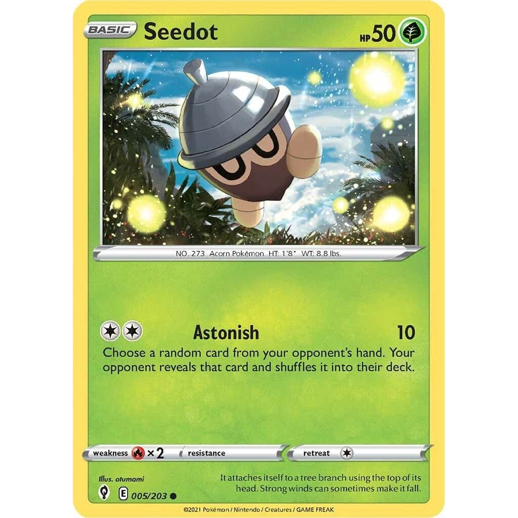 Image for Seedot (005/203) (SWSH07) - Pokemon