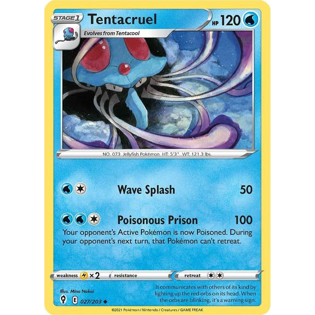 Image for Tentacruel (027/203) (SWSH07) - Pokemon