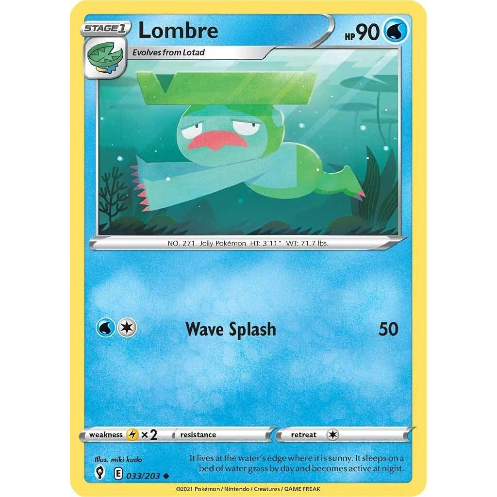 Image for Lombre (033/203) (SWSH07) - Pokemon