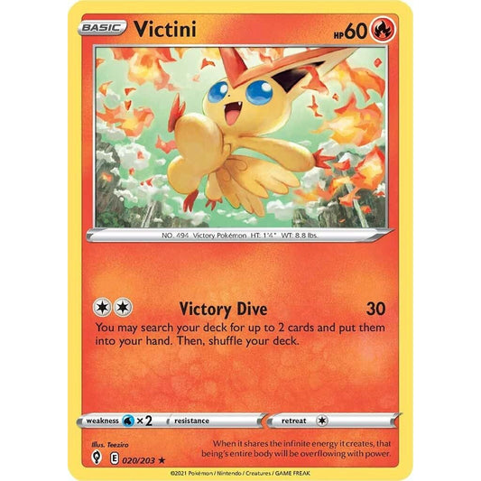 Image for Victini (020/203) (SWSH07) - Pokemon