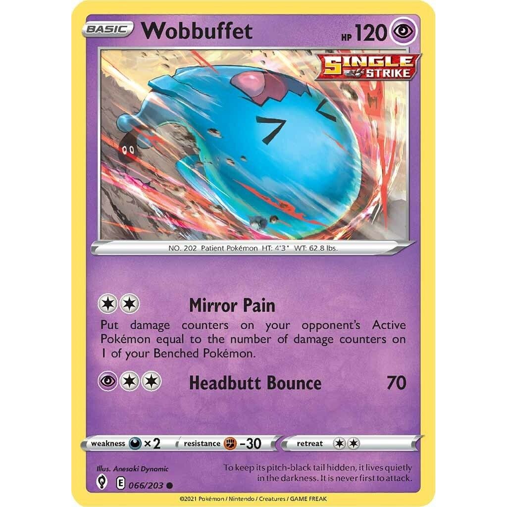 Image for Wobbuffet (066/203) (SWSH07) - Pokemon