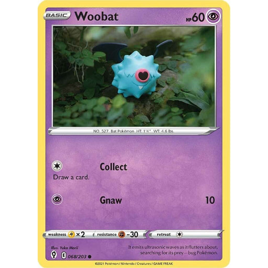 Image for Woobat (068/203) (SWSH07) - Pokemon