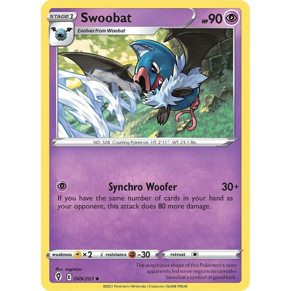 Image for Swoobat (069/203) (SWSH07) - Pokemon