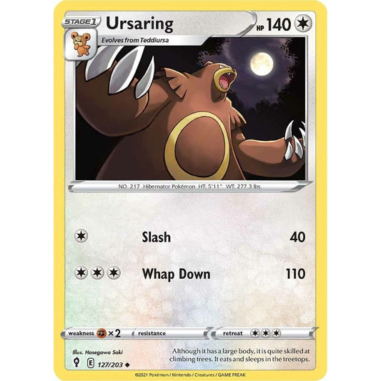 Image for Ursaring (127/203) (SWSH07) - Pokemon