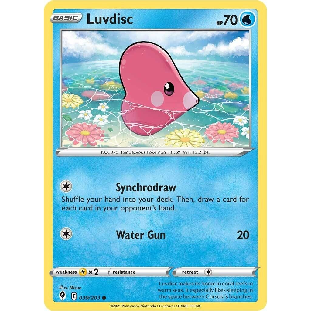 Image for Luvdisc (039/203) (SWSH07) - Pokemon