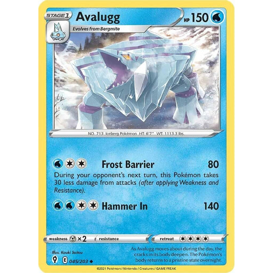 Image for Avalugg (045/203) (SWSH07) - Pokemon