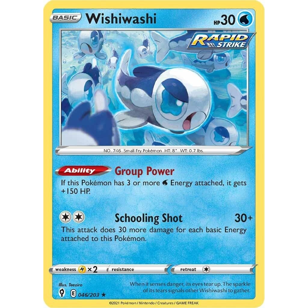Image for Wishiwashi (046/203) (SWSH07) - Pokemon