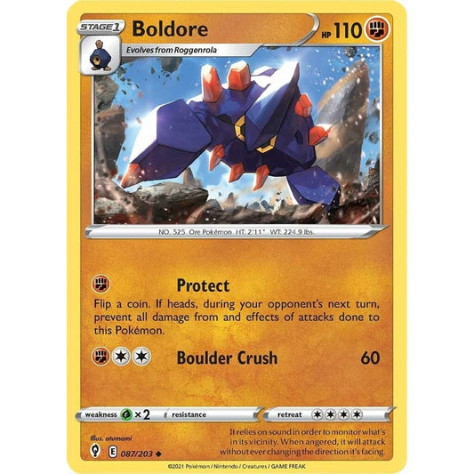 Image for Boldore (087/203) (SWSH07) - Pokemon