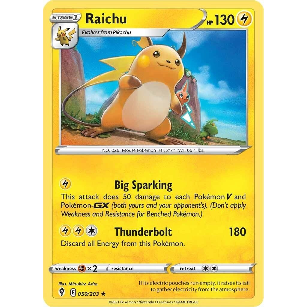 Image for Raichu (050/203) (SWSH07) - Pokemon