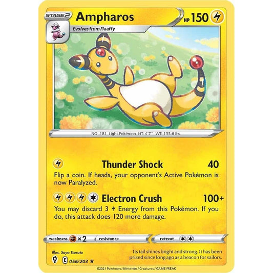 Image for Ampharos (056/203) (SWSH07) - Pokemon