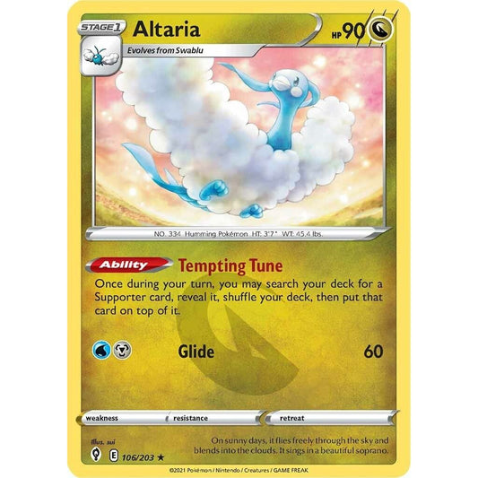 Image for Altaria (106/203) (SWSH07) - Pokemon