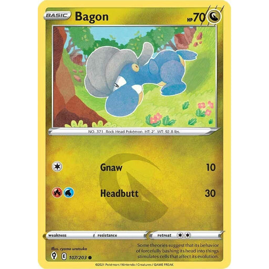 Image for Bagon (107/203) (SWSH07) - Pokemon
