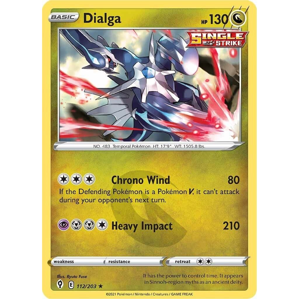 Image for Dialga (112/203) (SWSH07) - Pokemon
