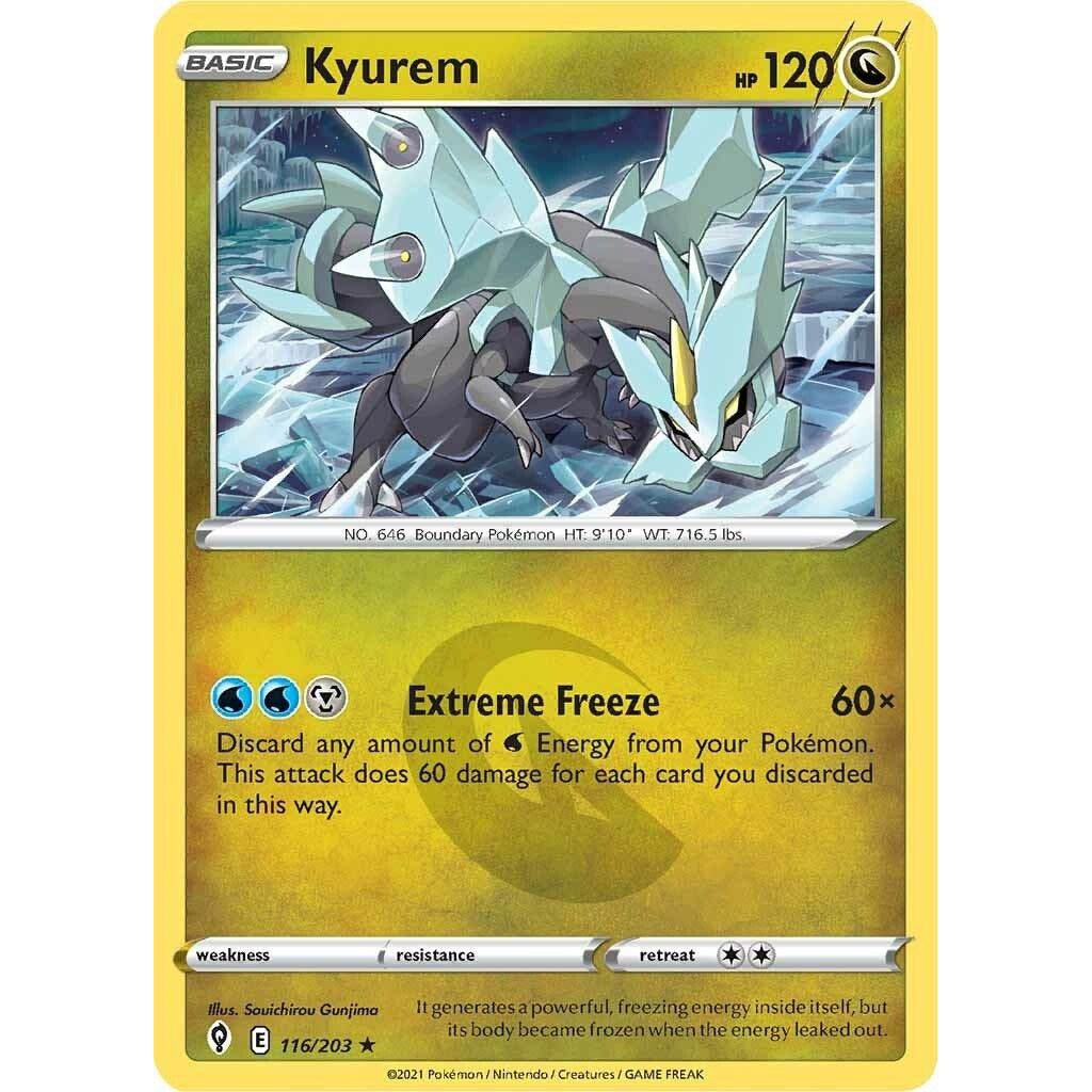 Image for Kyurem (116/203) (SWSH07) - Pokemon