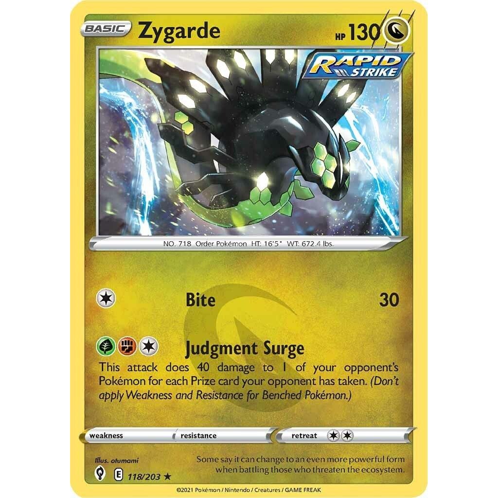 Image for Zygarde (118/203) (SWSH07) - Pokemon