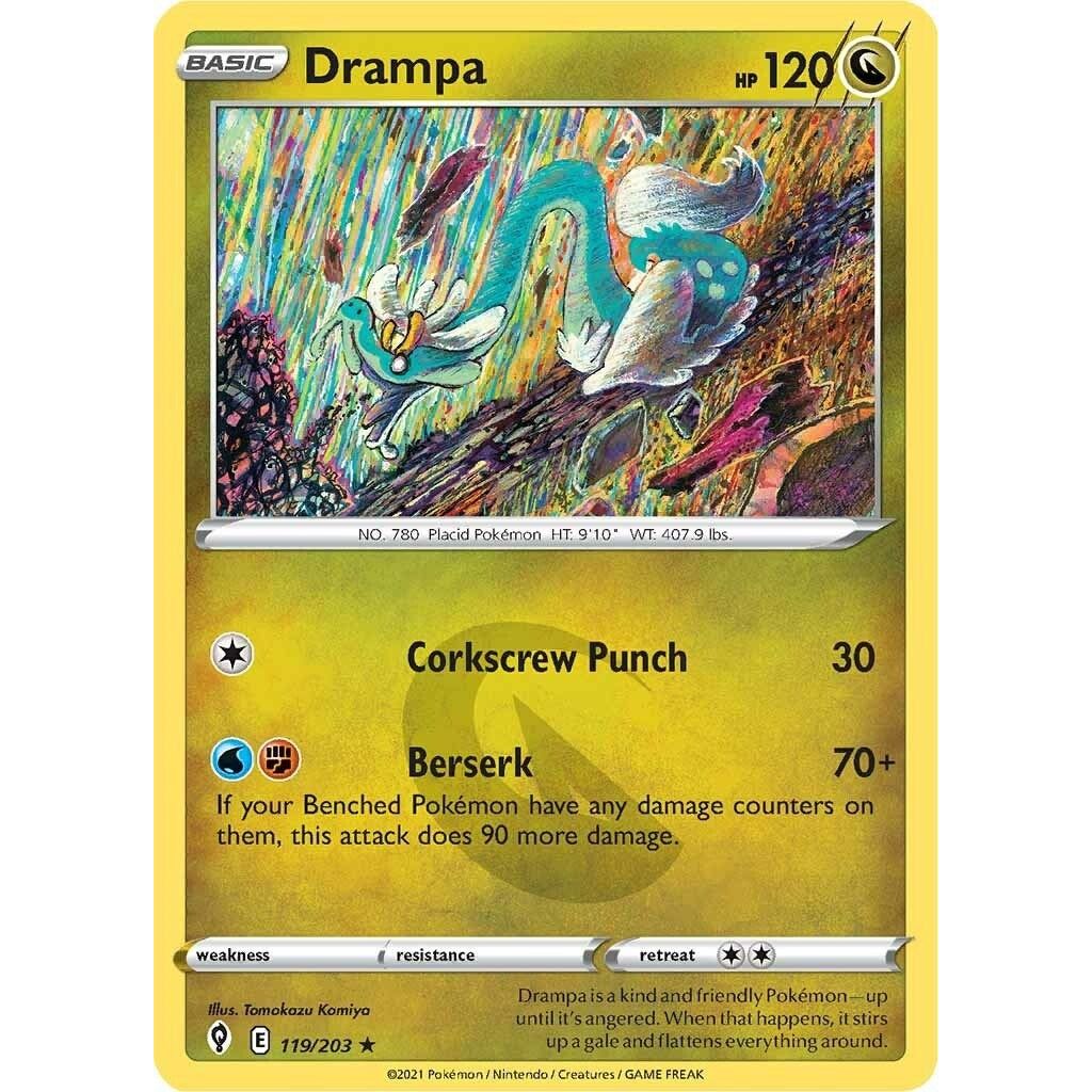 Image for Drampa (119/203) (SWSH07) - Pokemon