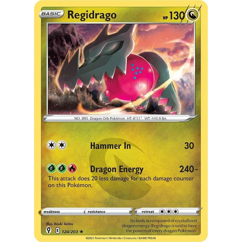 Image for Regidrago (124/203) (SWSH07) - Pokemon