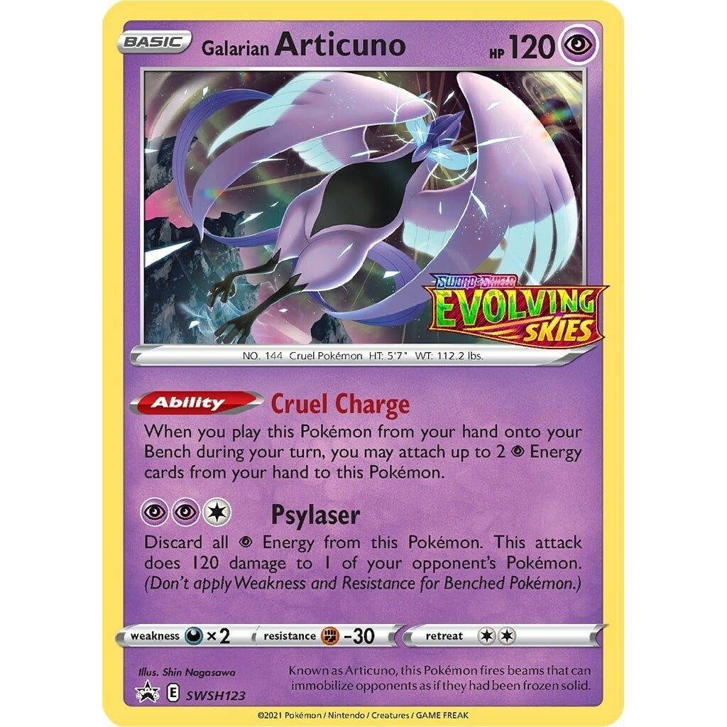Image for Galarian Articuno - SWSH123 (Prerelease) (SWSH123) (SWSD) - Pokemon